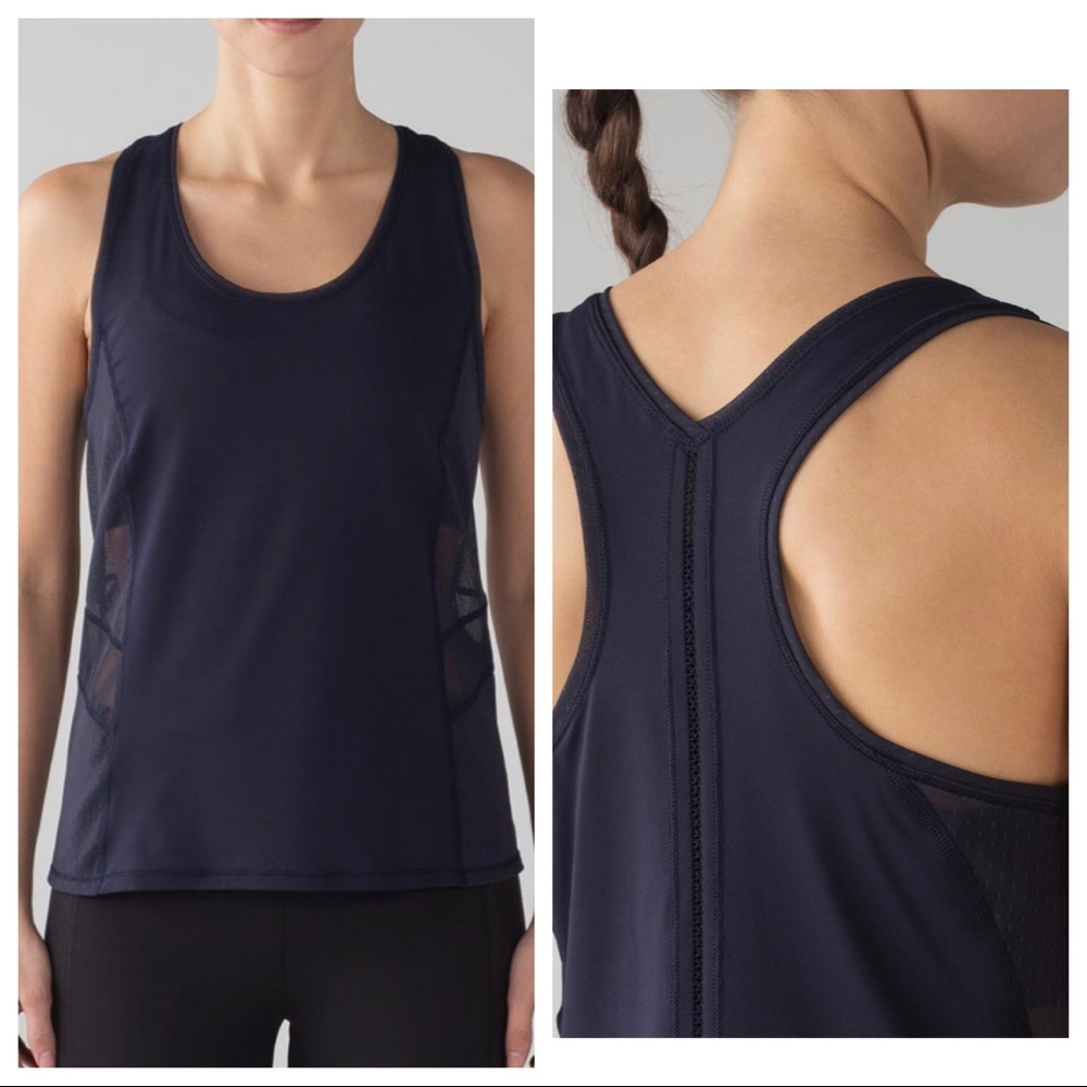 Lululemon Embodiment Tank Midnight Navy 8